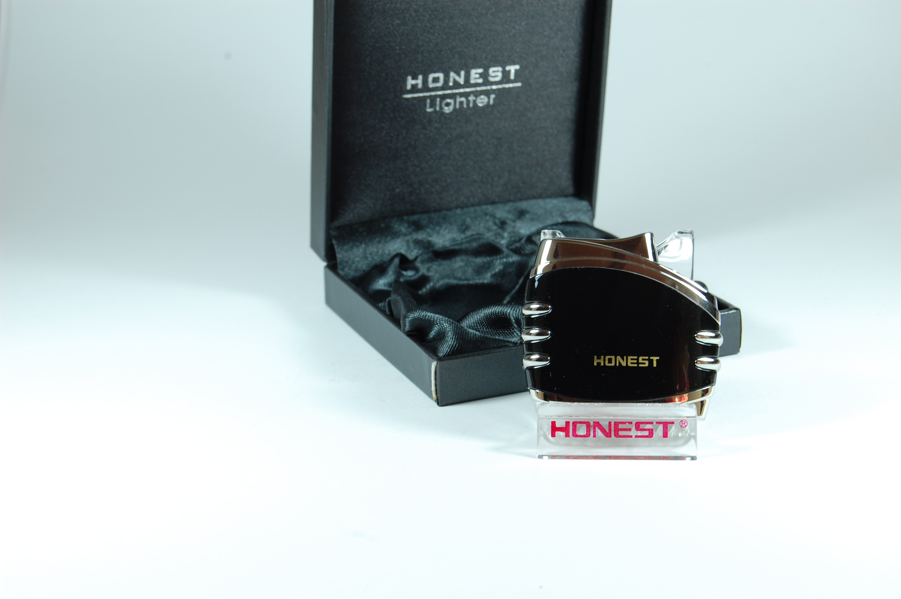 Zapaľovač HONEST - BCZ321-1-01 - čierny